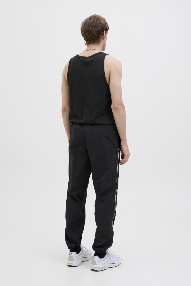 JCOSAGO SMALL LOGO SLUB TANK TOP 12276727 BLACK
